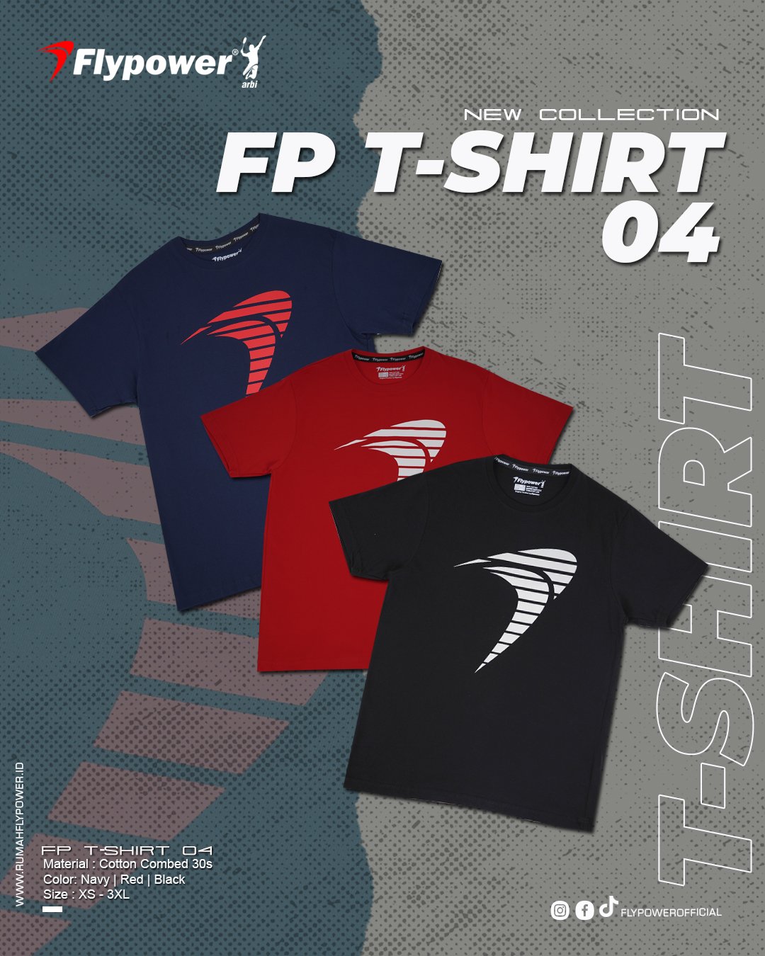 FP T-Shirt 04, apparel by Flypower