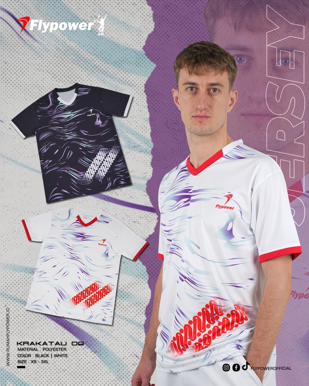 Krakatau 09, apparel by Flypower