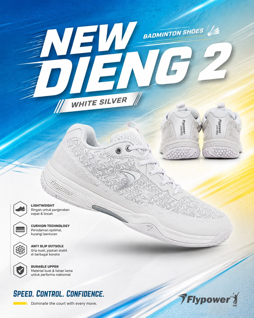 New Dieng 2, footwear by Flypower